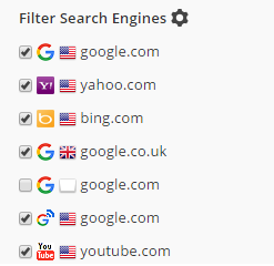 Filter Search Engines