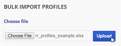 bulk upload profiles